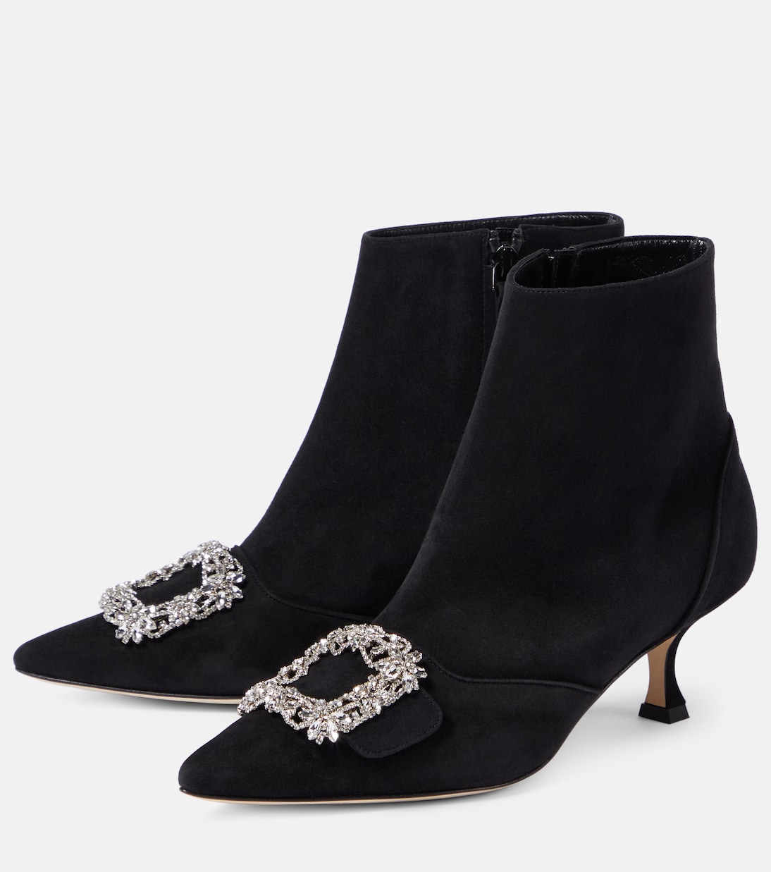 Stivaletti Baylow in suede | Manolo Blahnik