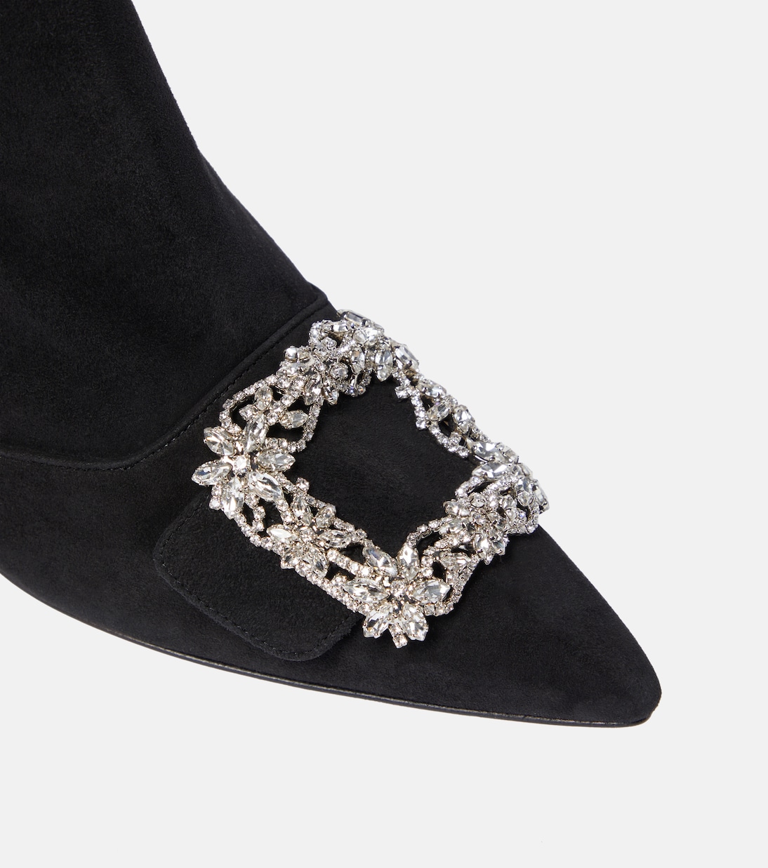 Stivaletti Baylow in suede | Manolo Blahnik