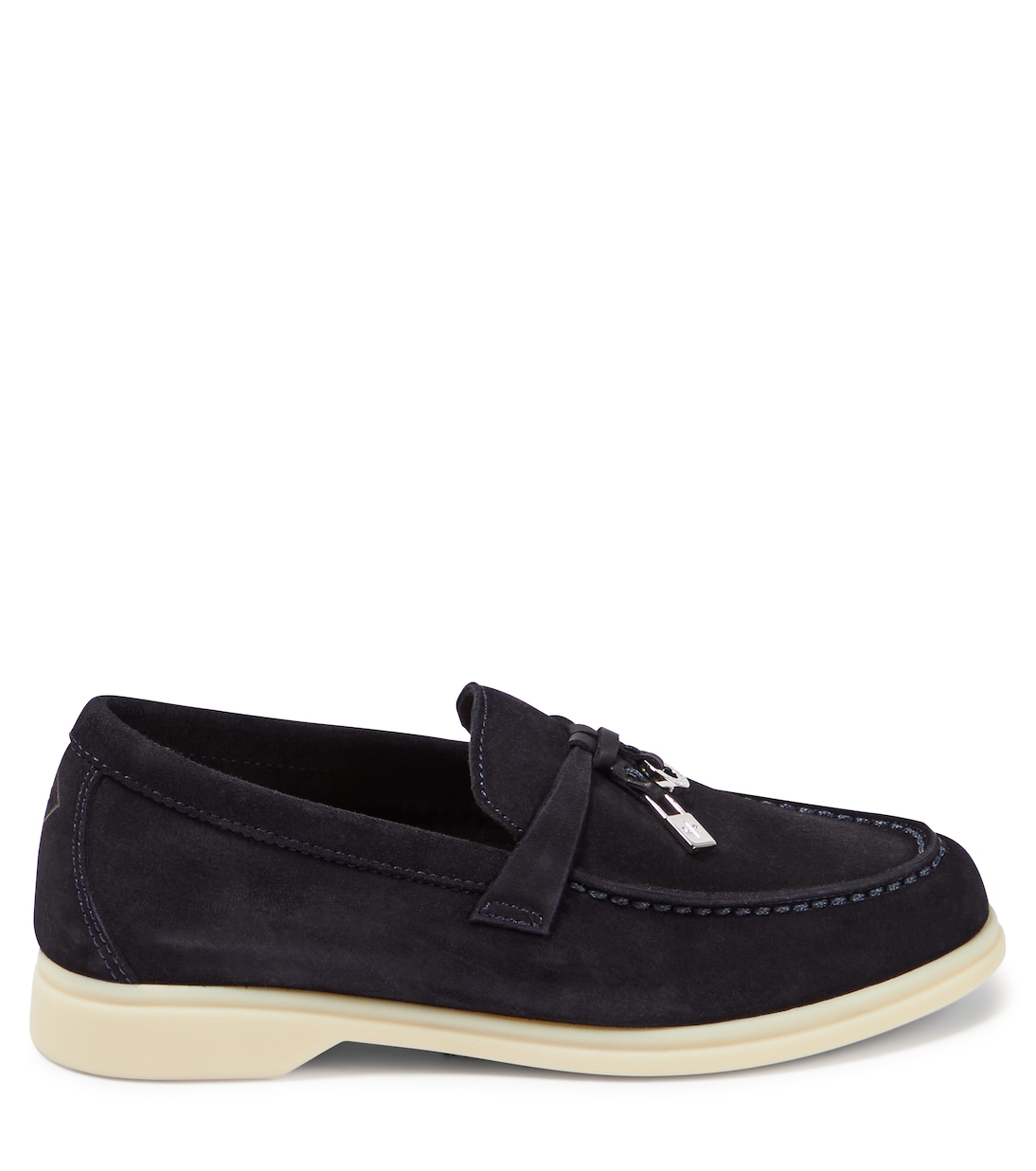 Mocassins Summer Charms Walk en daim | Loro Piana Kids