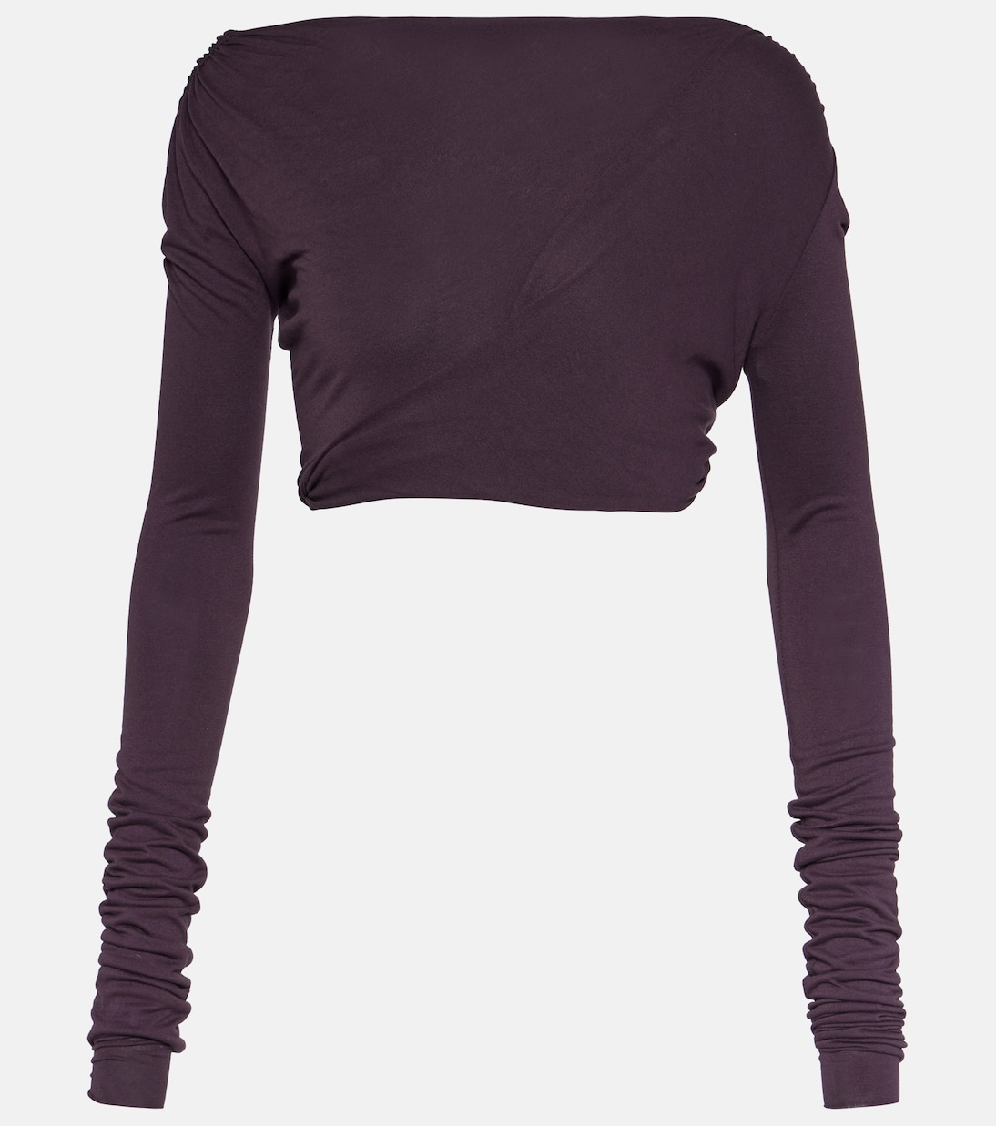 Lilies Cropped-Top aus Jersey | Rick Owens