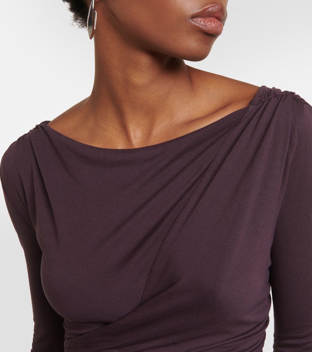 Lilies Cropped-Top aus Jersey | Rick Owens