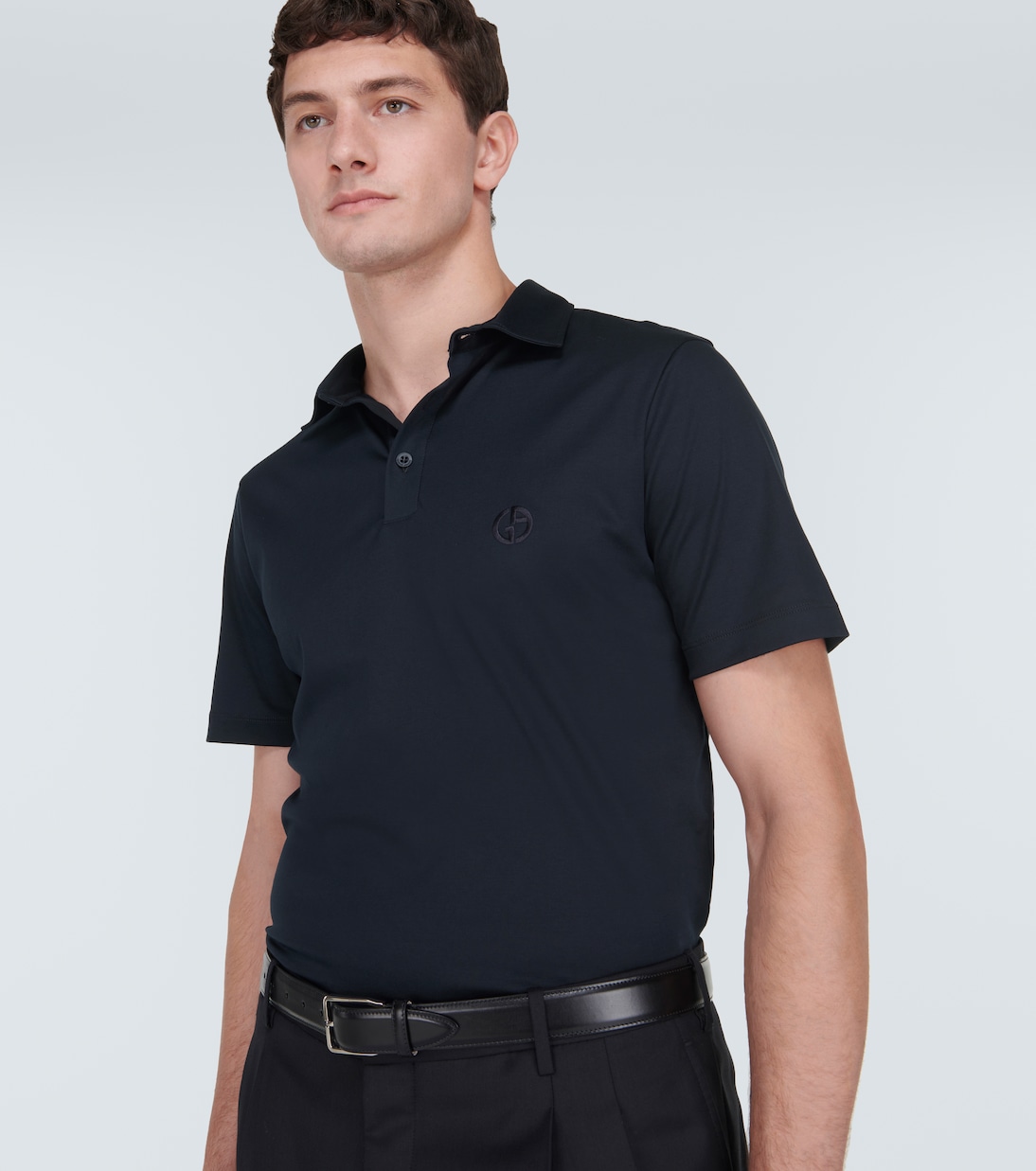 Polohemd aus Baumwolle | Giorgio Armani
