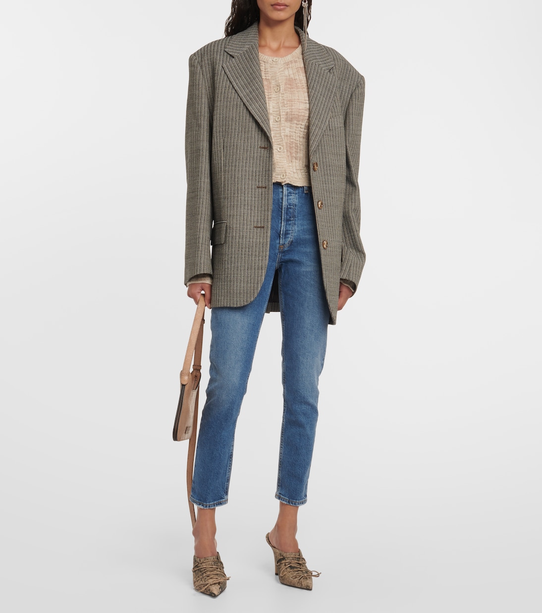 Jeans skinny Nico de tiro alto | Agolde
