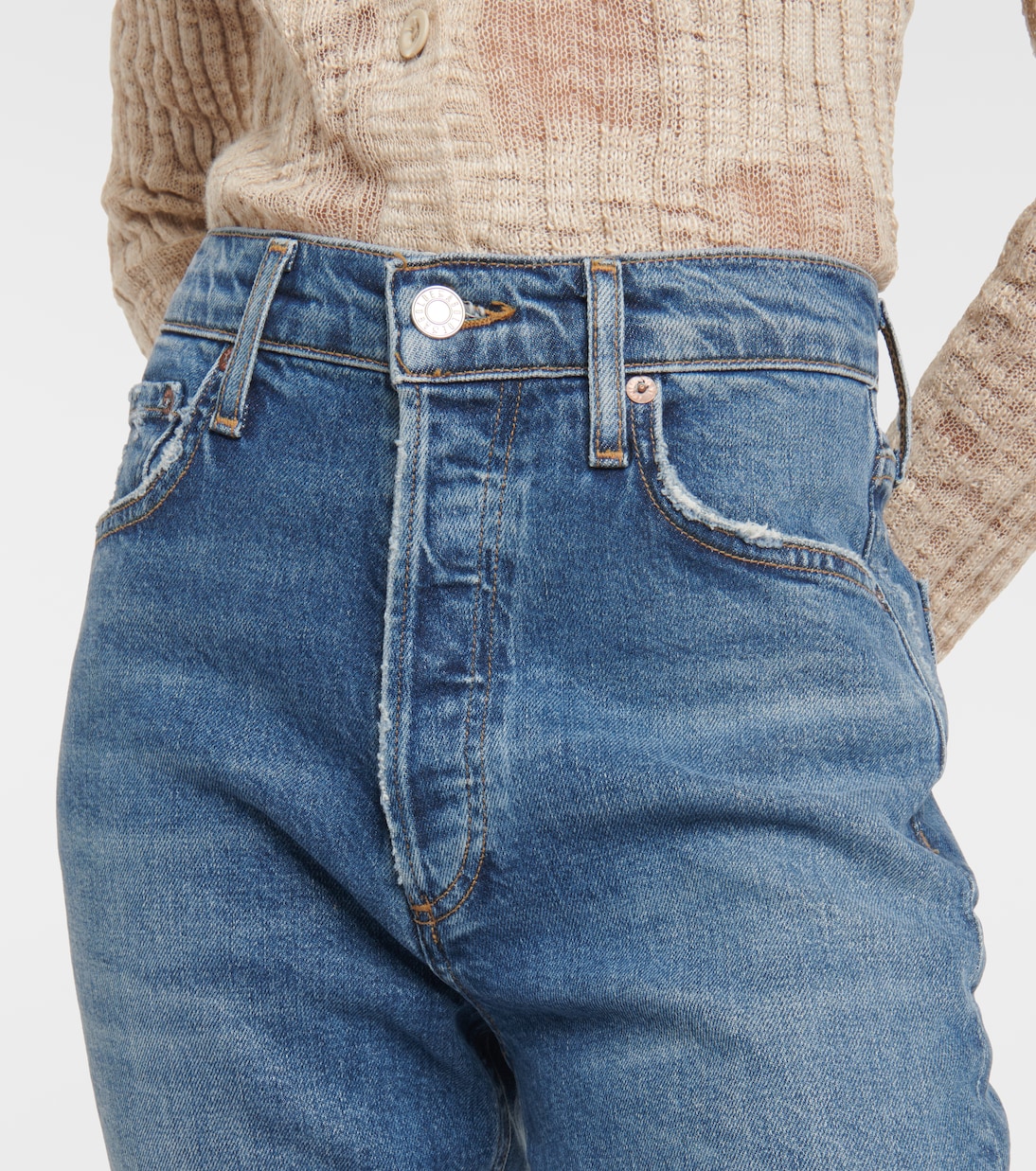 Jeans skinny Nico de tiro alto | Agolde