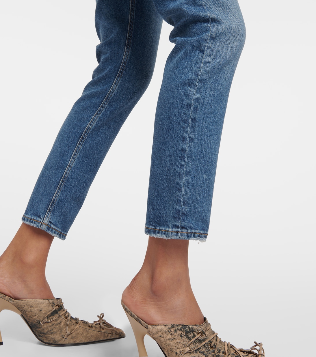 Jeans skinny Nico de tiro alto | Agolde