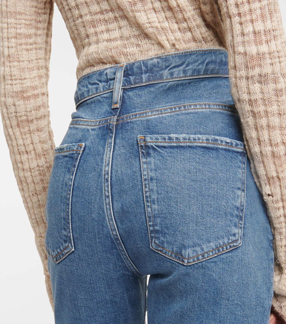 Jeans skinny Nico de tiro alto | Agolde