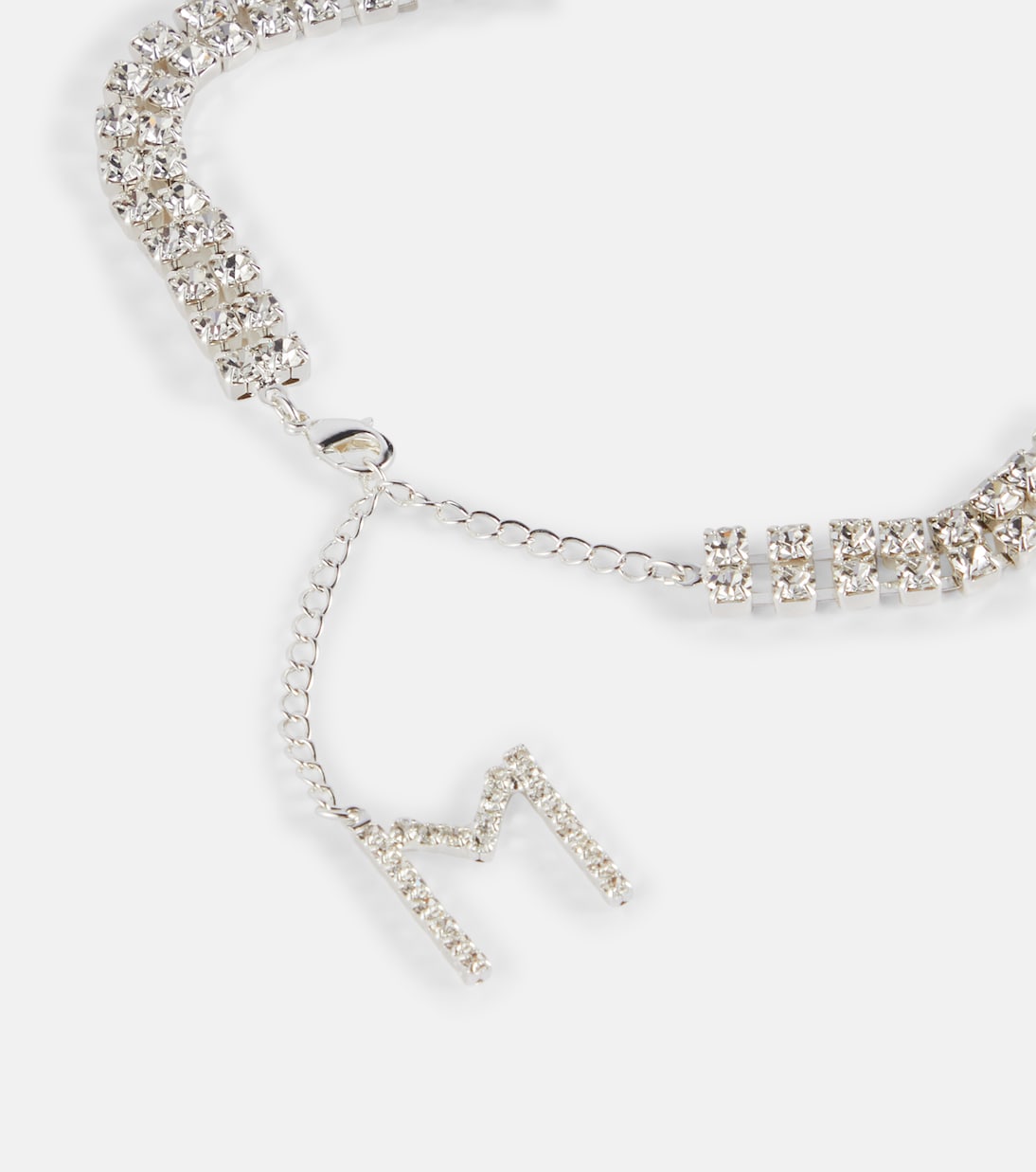 MAGDA BUTRYM Collana Choker con Applique Floreali e Cristalli Eleganti
