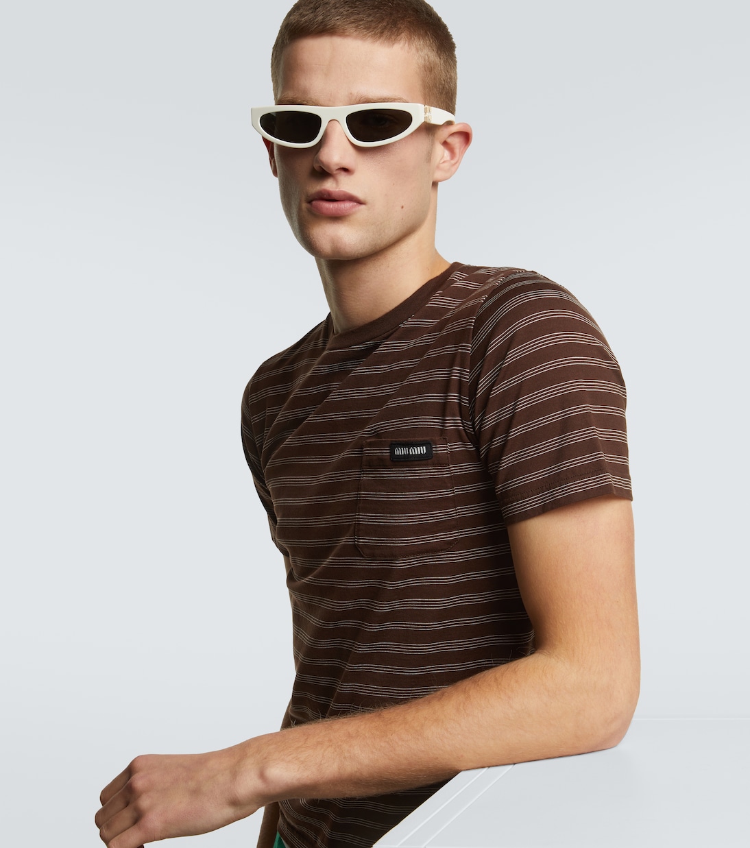 Cat-Eye-Sonnenbrille Miu Glimpse | Miu Miu