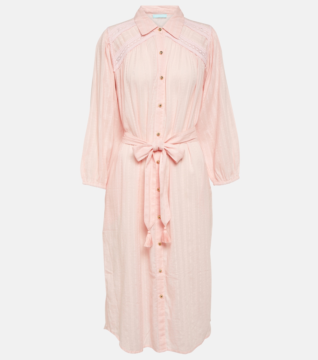 Vestido camisero Cressida de algodón | Melissa Odabash