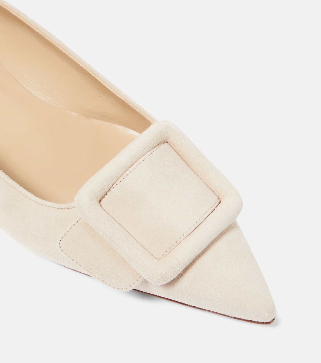 Chaussures plates Maysale en daim | Manolo Blahnik
