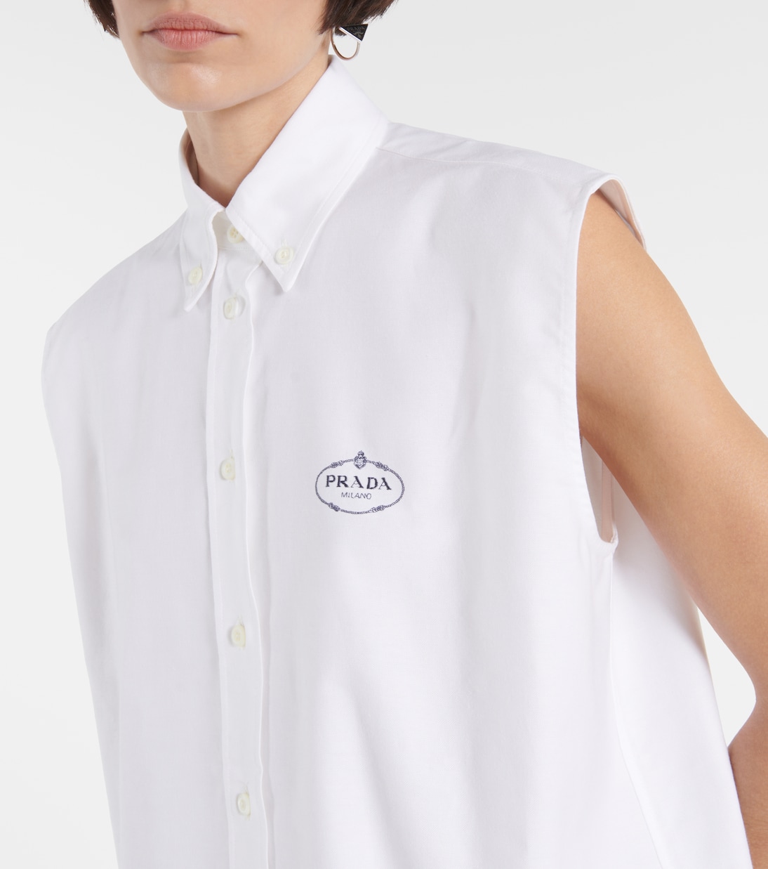 Camicia con logo | Prada