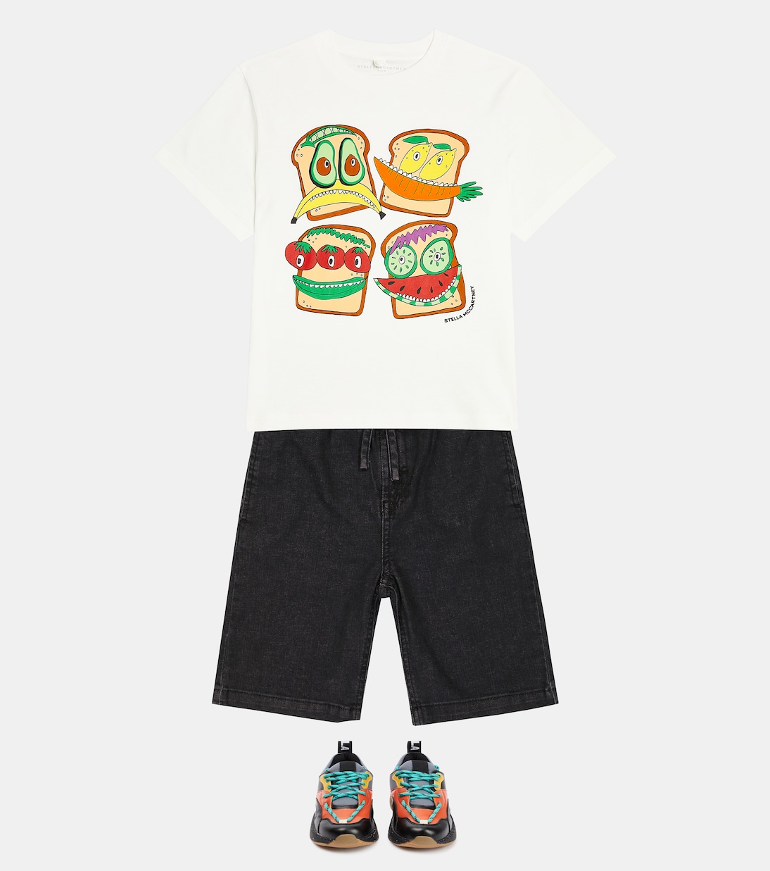 Bedrucktes T-Shirt aus Baumwolle | Stella McCartney Kids
