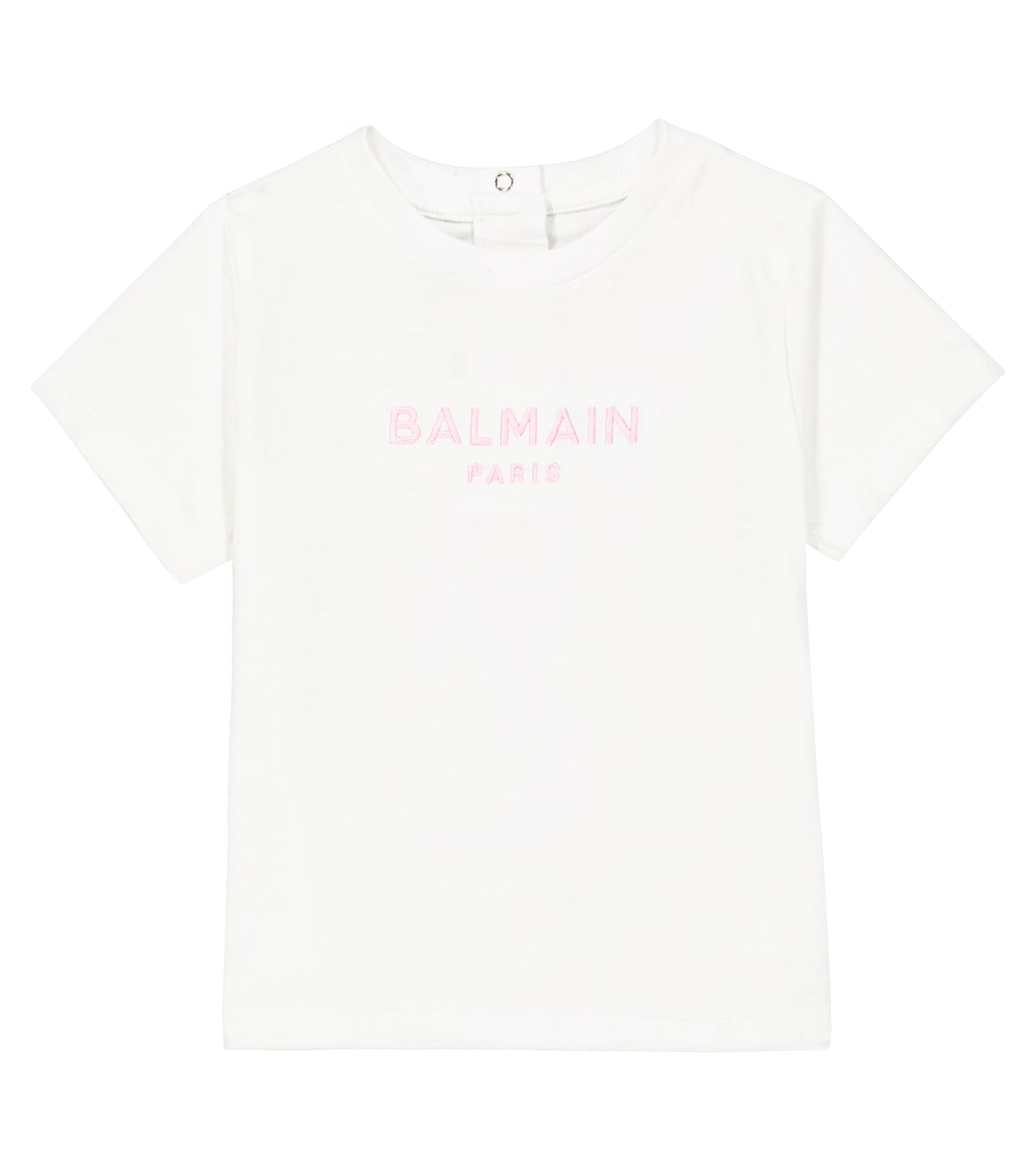 Baby logo cotton jersey T-shirt | Balmain Kids
