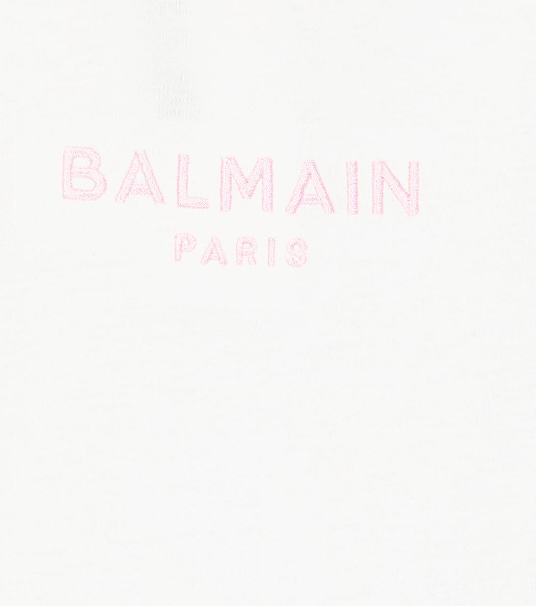 Baby logo cotton jersey T-shirt | Balmain Kids