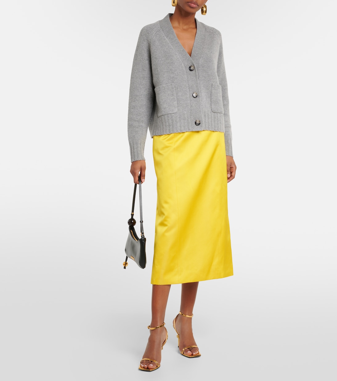 Wool and cashmere cardigan | Jardin des Orangers