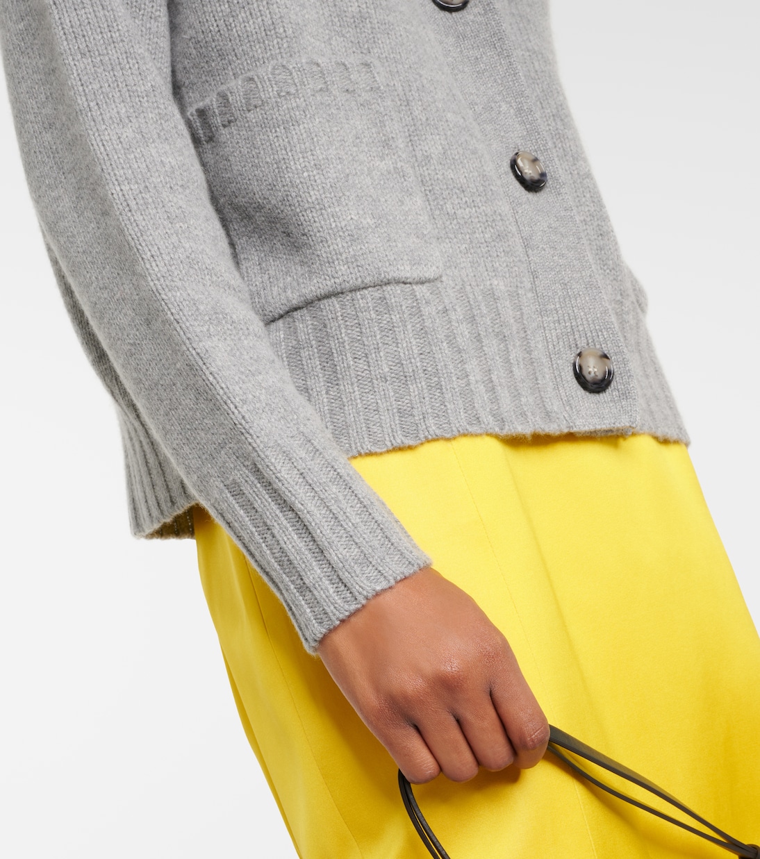 Wool and cashmere cardigan | Jardin des Orangers