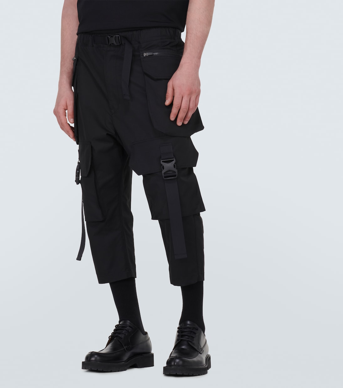 Pantalones cargo en gabardina de algodón | Junya Watanabe