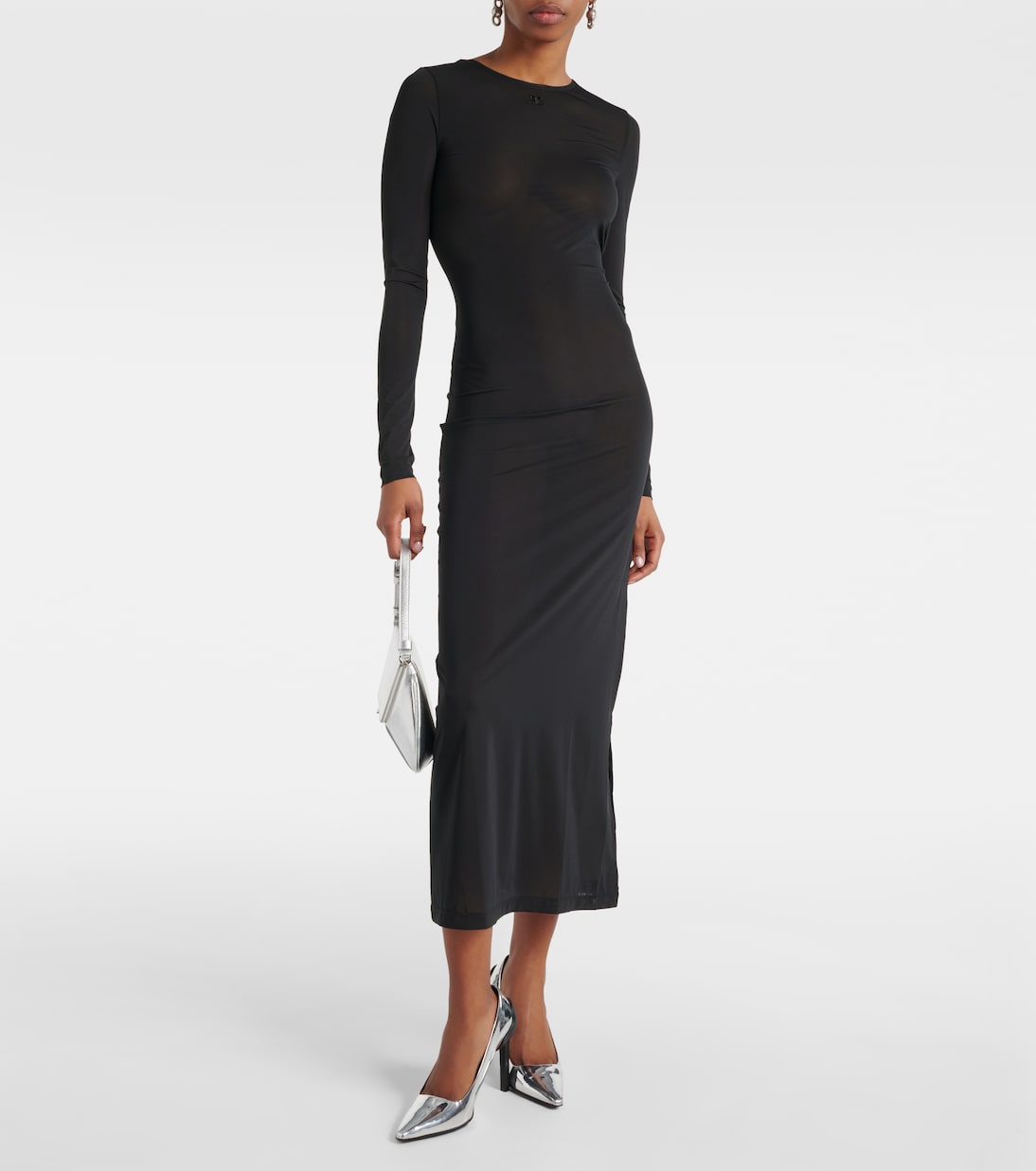 Midikleid aus Jersey | Courrèges