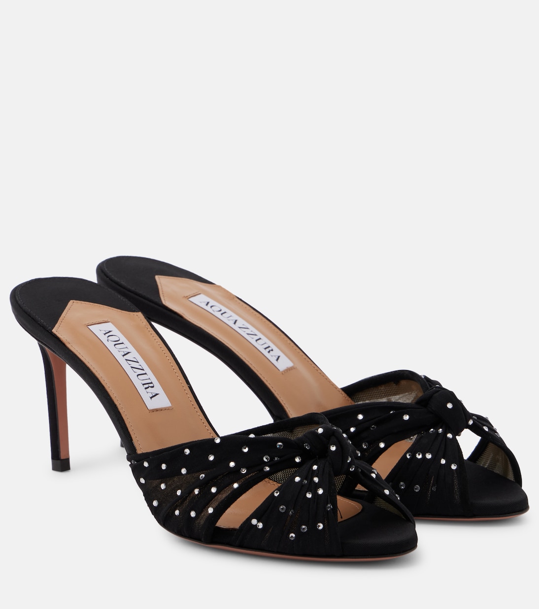 Mules Slow Kisses à ornements | Aquazzura