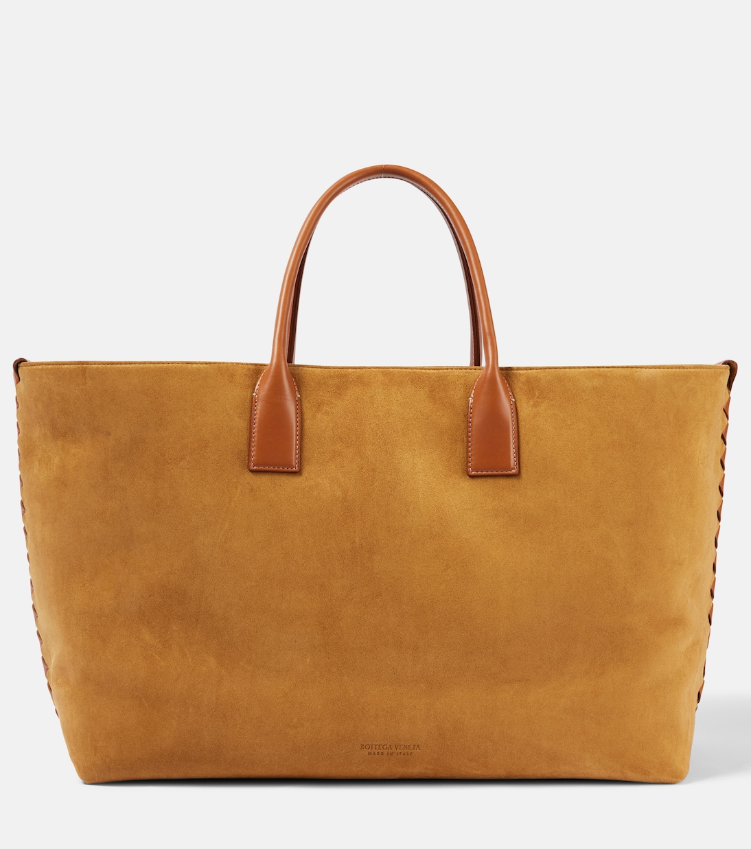 Borsa Cabat Large in suede | Bottega Veneta