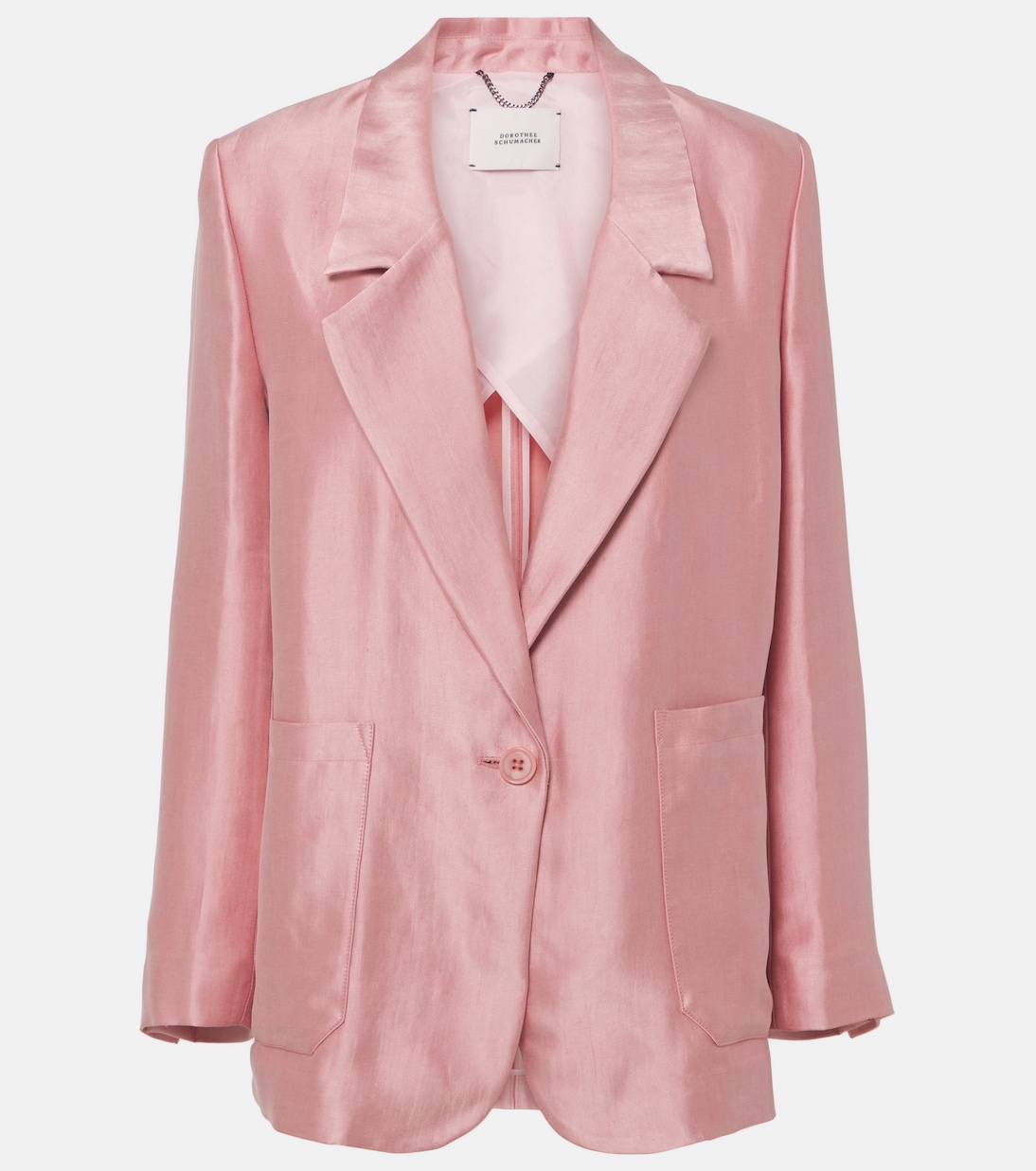 Blazer Slouchy Elegance in raso | Dorothee Schumacher