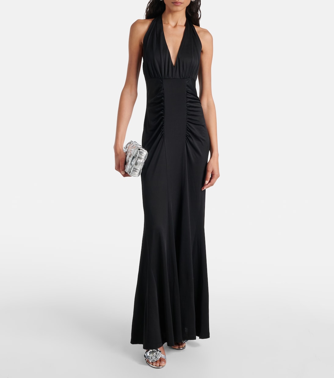 Abito lungo Makayla in jersey | Diane von Furstenberg
