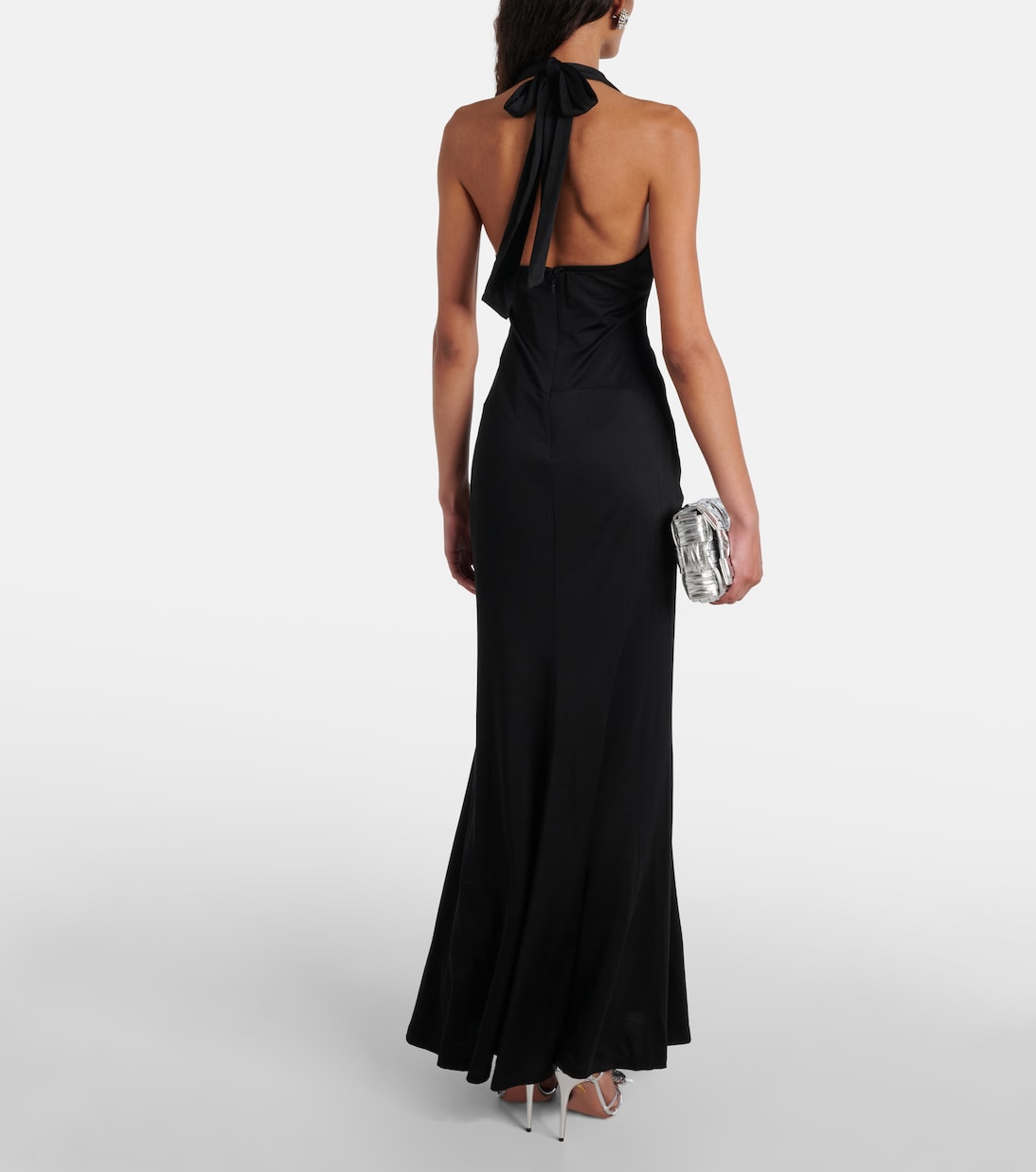 Abito lungo Makayla in jersey | Diane von Furstenberg
