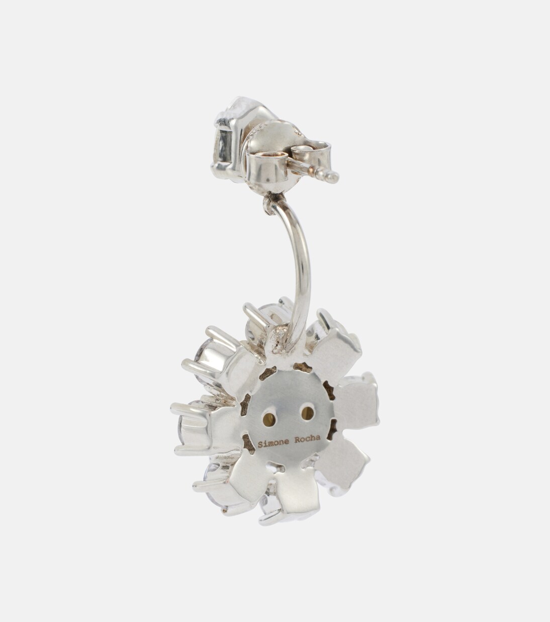 Orecchini Daisy con cristalli e perle bijoux | Simone Rocha