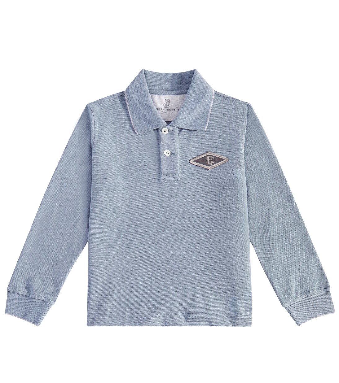 Cotton polo shirt | Brunello Cucinelli Kids