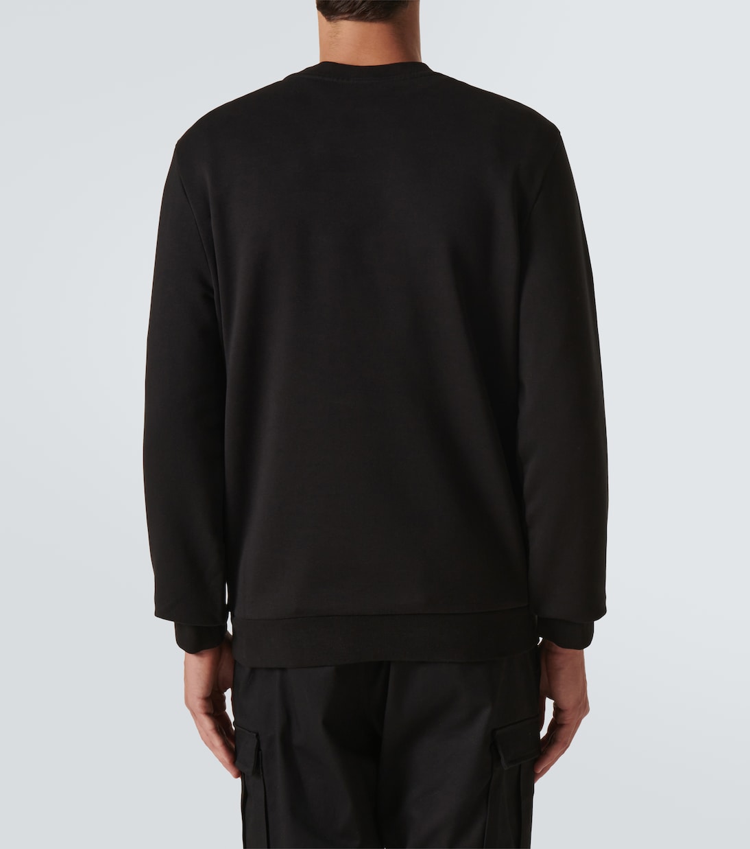 Sudadera de algodón con logo bordado | Moncler