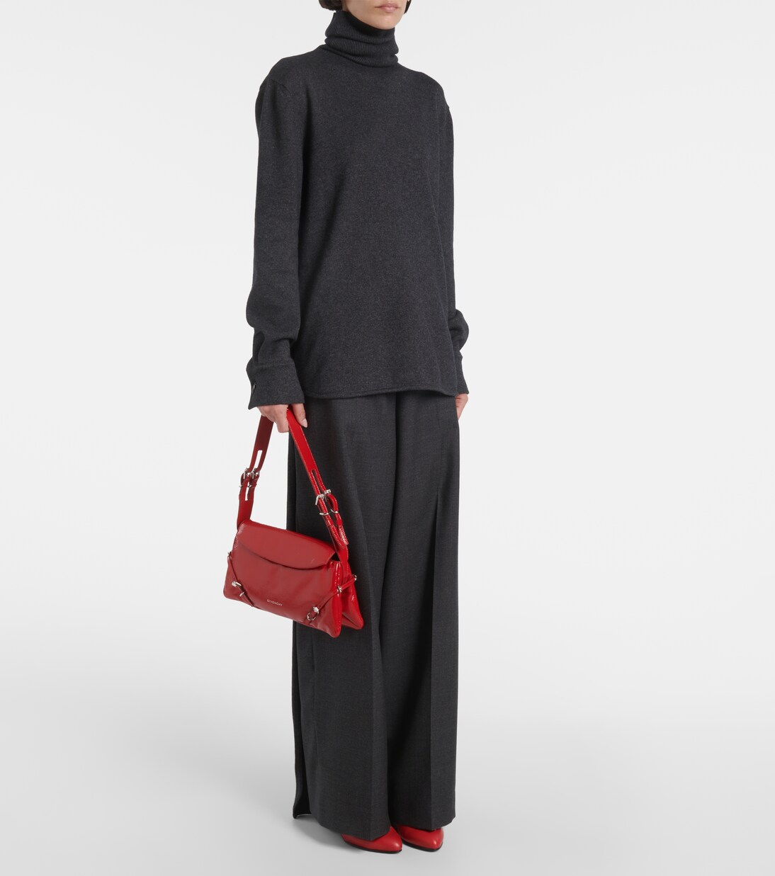 Schultertasche P'tit Voyou Small aus Leder | Givenchy