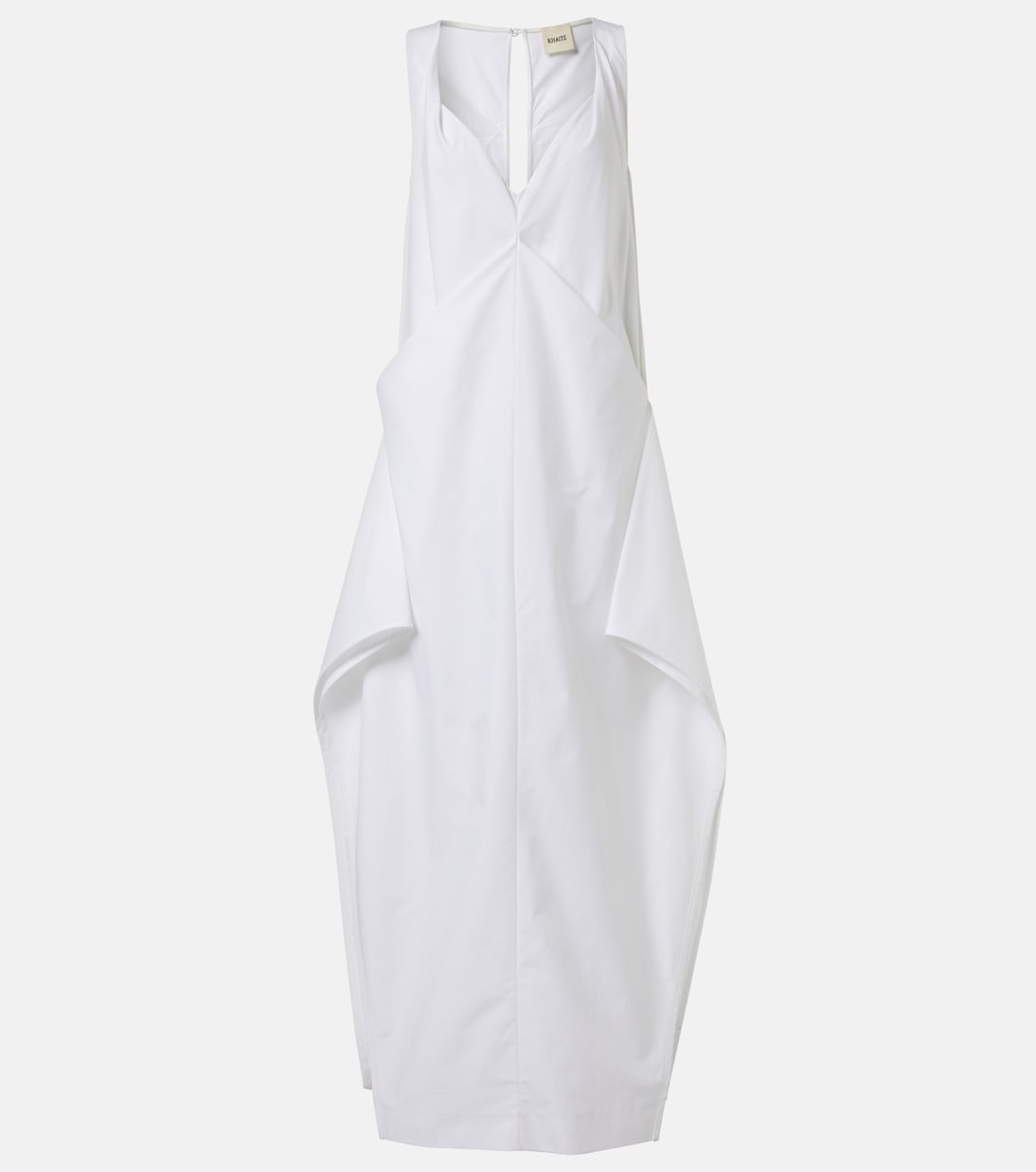 Robe longue Kenith en coton | Khaite
