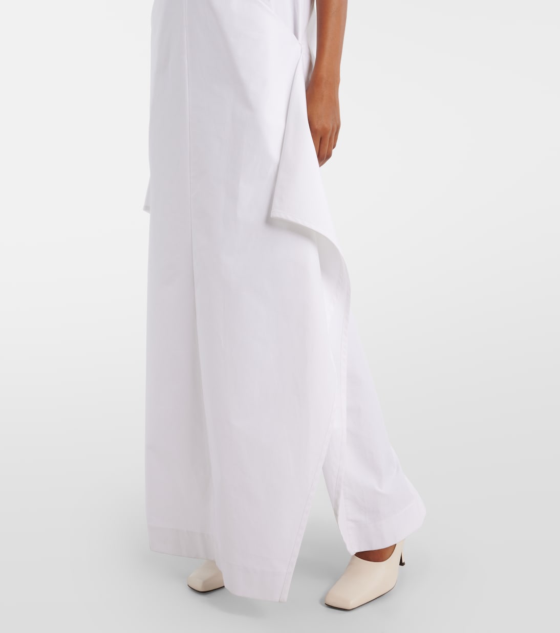 Robe longue Kenith en coton | Khaite