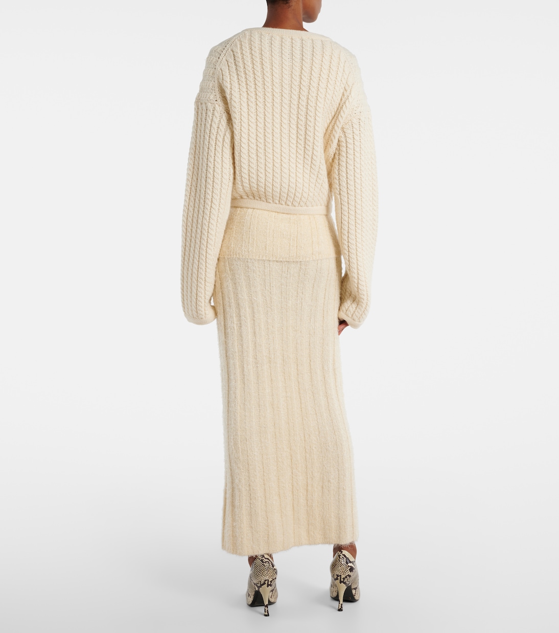 Cárdigan Balser de cachemir y mohair | Khaite
