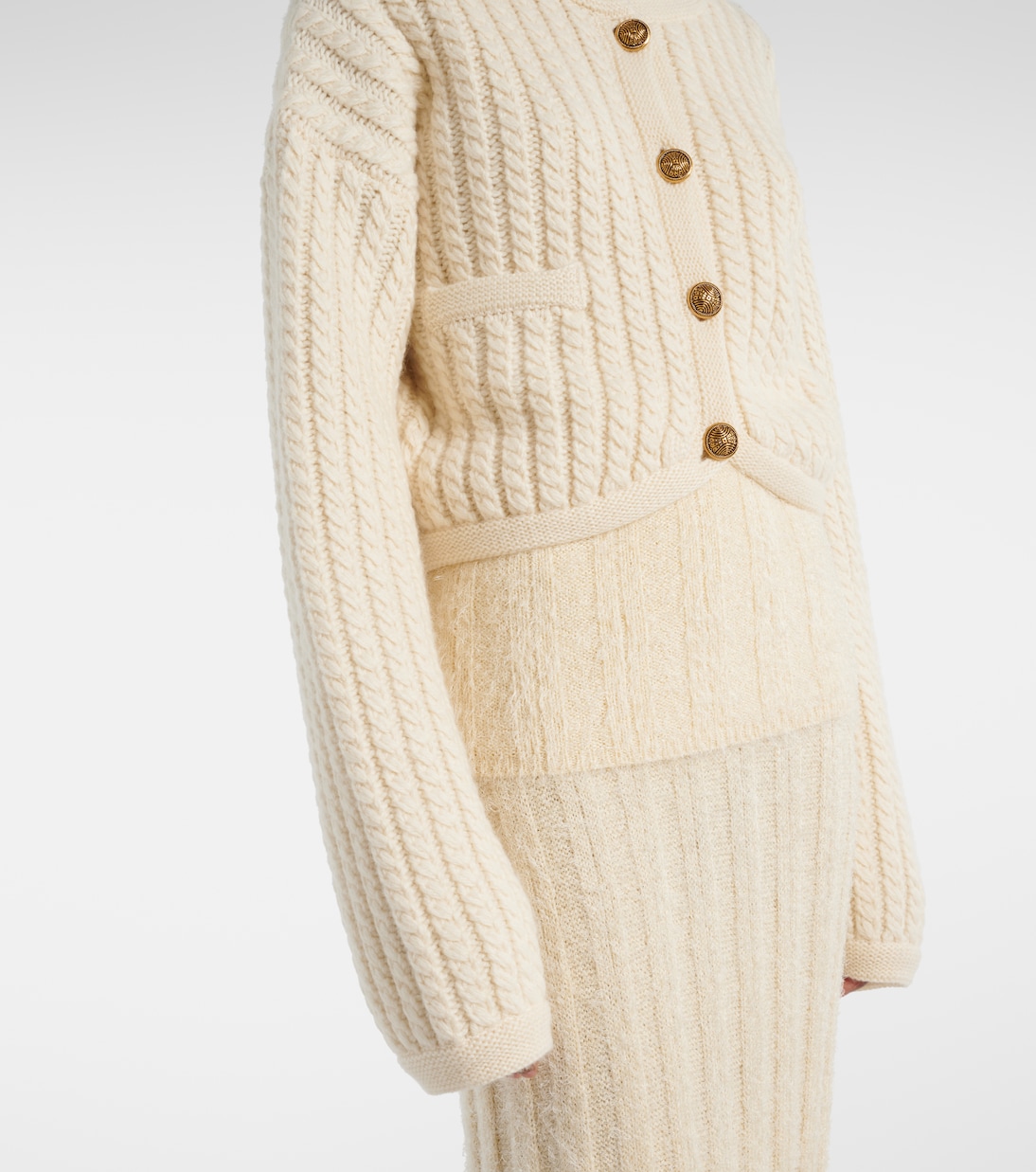 Cárdigan Balser de cachemir y mohair | Khaite