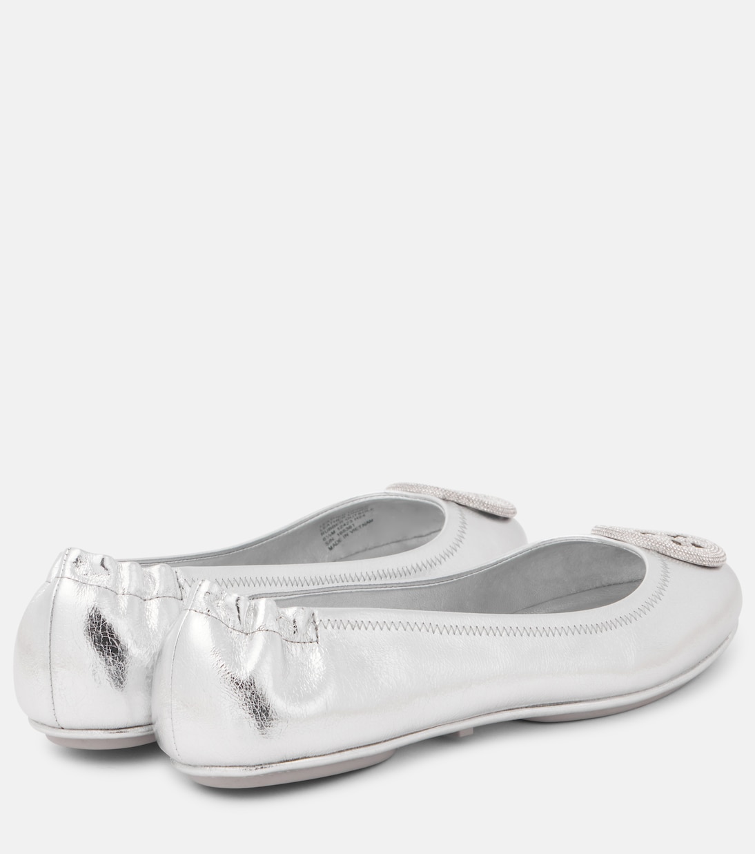 Ballerine Minnie in pelle metallizzata | Tory Burch