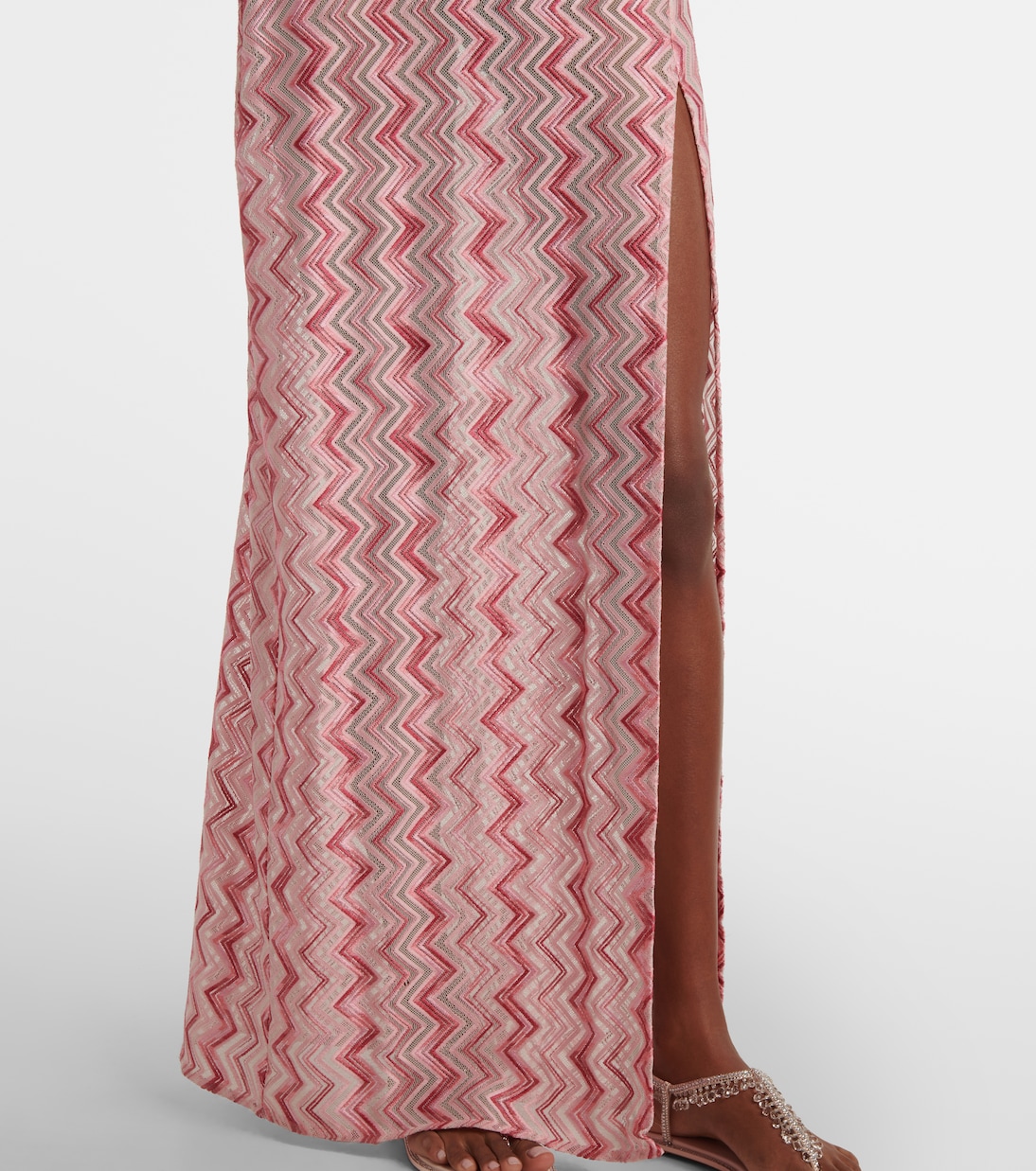 Abito lungo a zig-zag | Missoni
