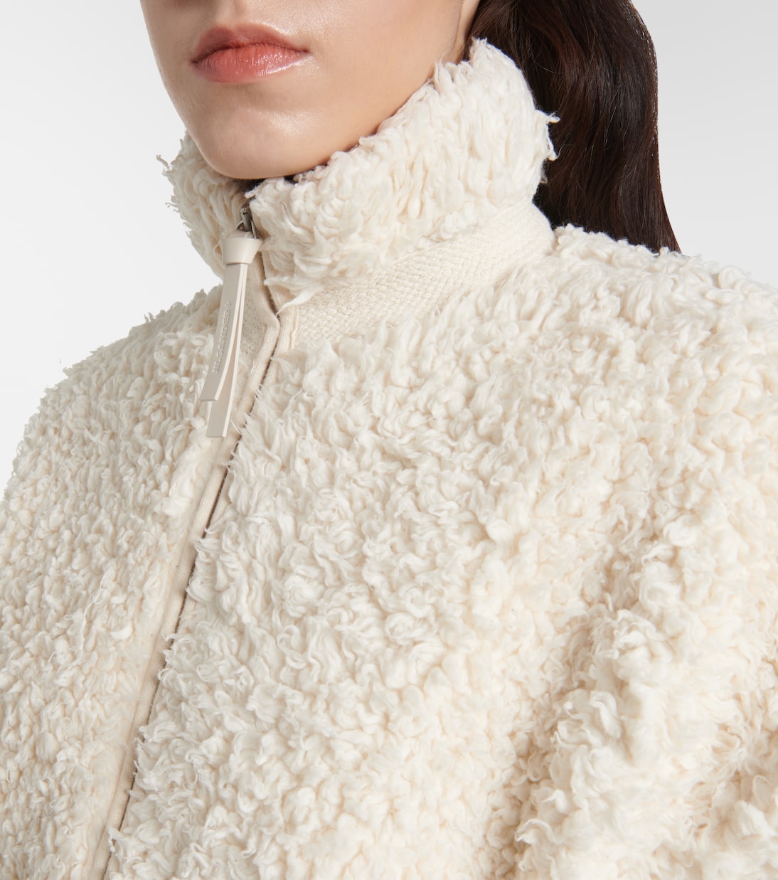 Giacca in teddy di cotone | Jil Sander
