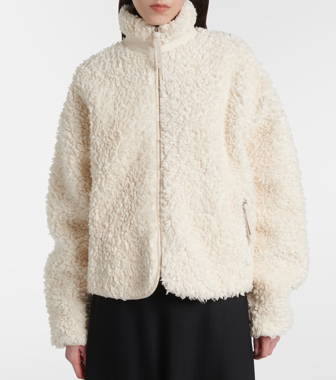 Giacca in teddy di cotone | Jil Sander