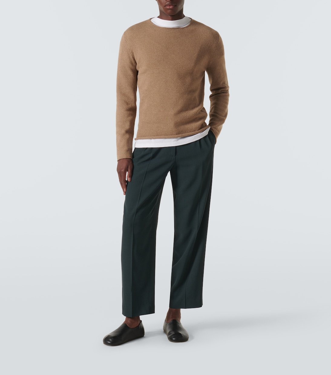 Shai cotton and wool sweater | The Row