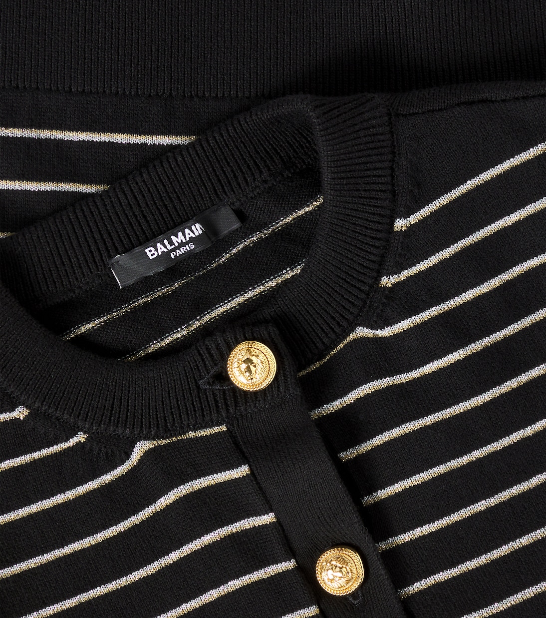 Cardigan in cotone | Balmain Kids