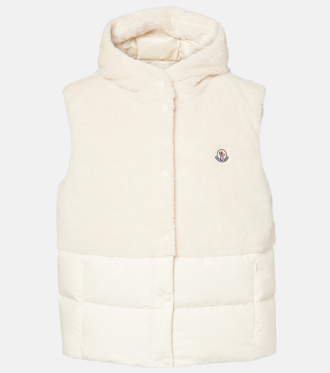 Floy teddy down vest | Moncler
