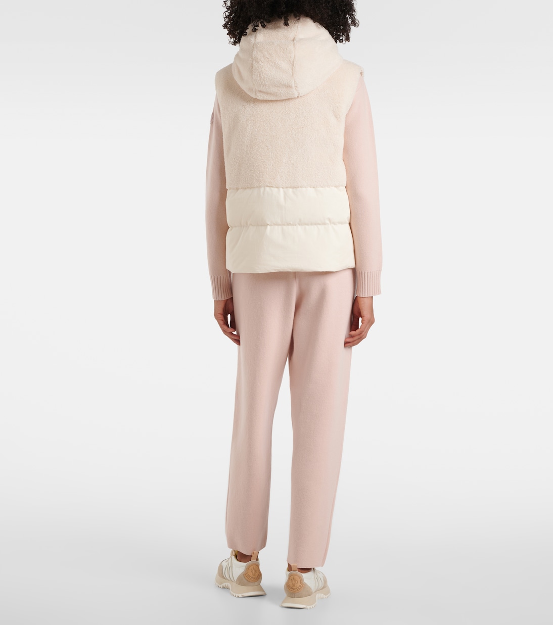 Floy teddy down vest | Moncler
