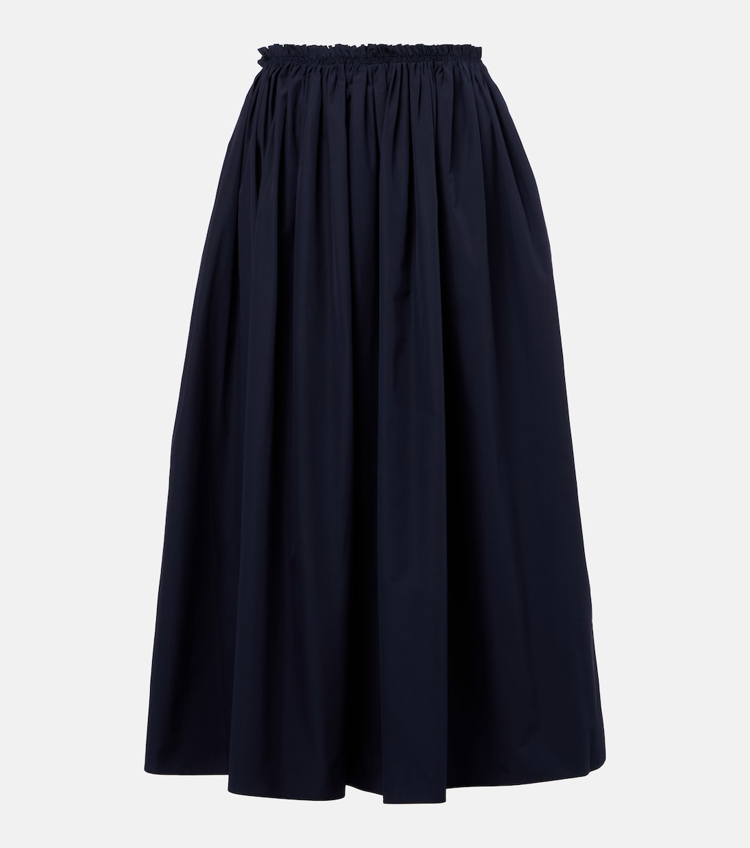 Falda midi Chiara en popelín de algodón | Gabriela Hearst