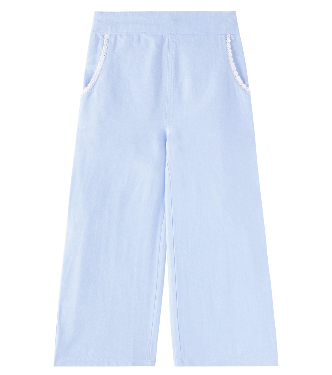 Hose Flor aus Baumwoll-Chambray | Louise Misha
