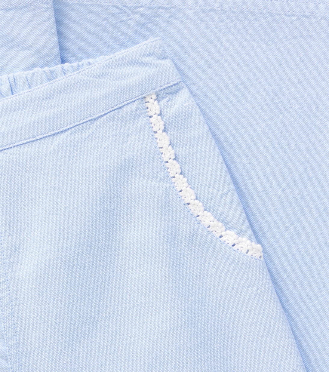 Hose Flor aus Baumwoll-Chambray | Louise Misha