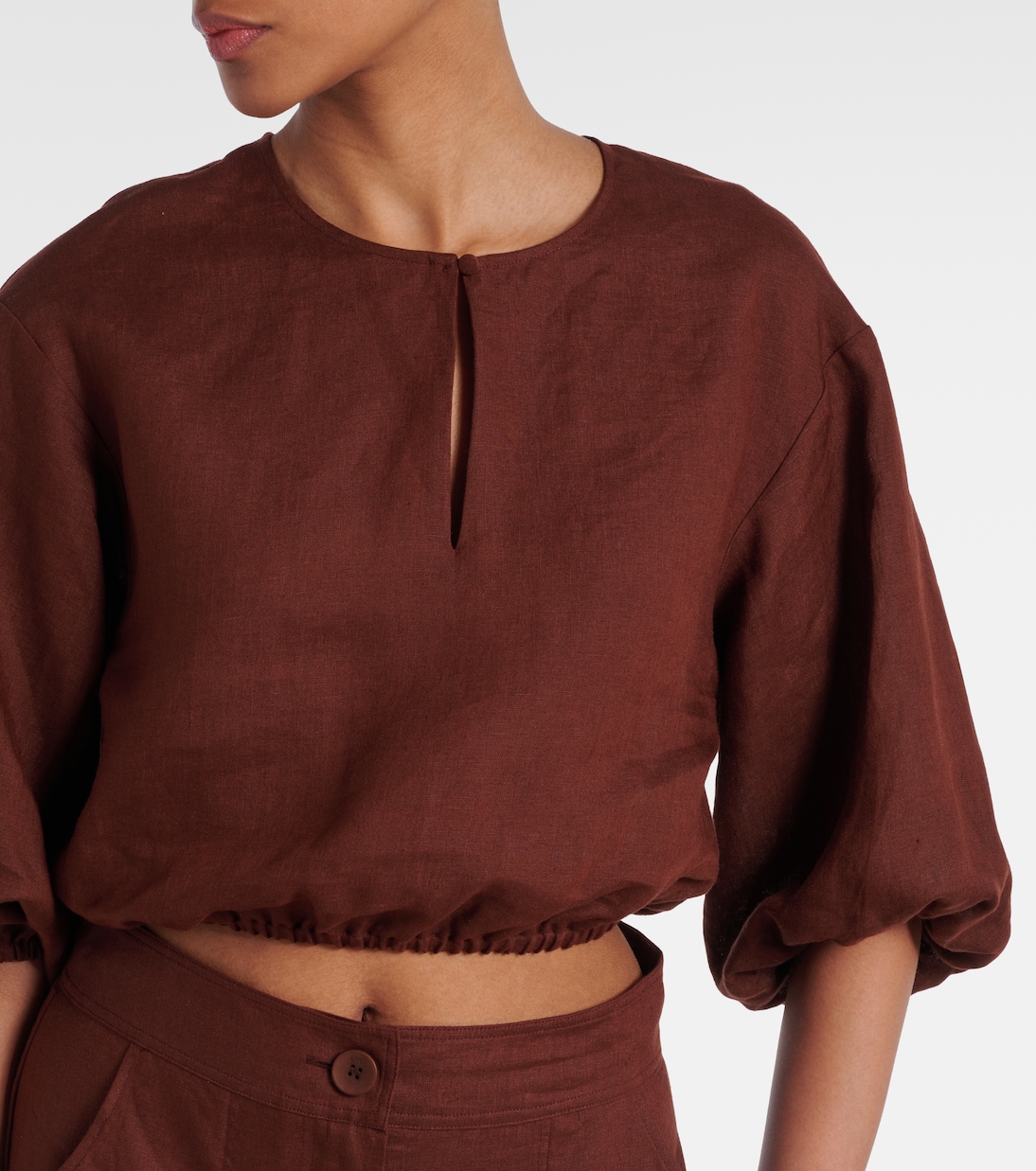Top cropped Gracieux in lino | Eres