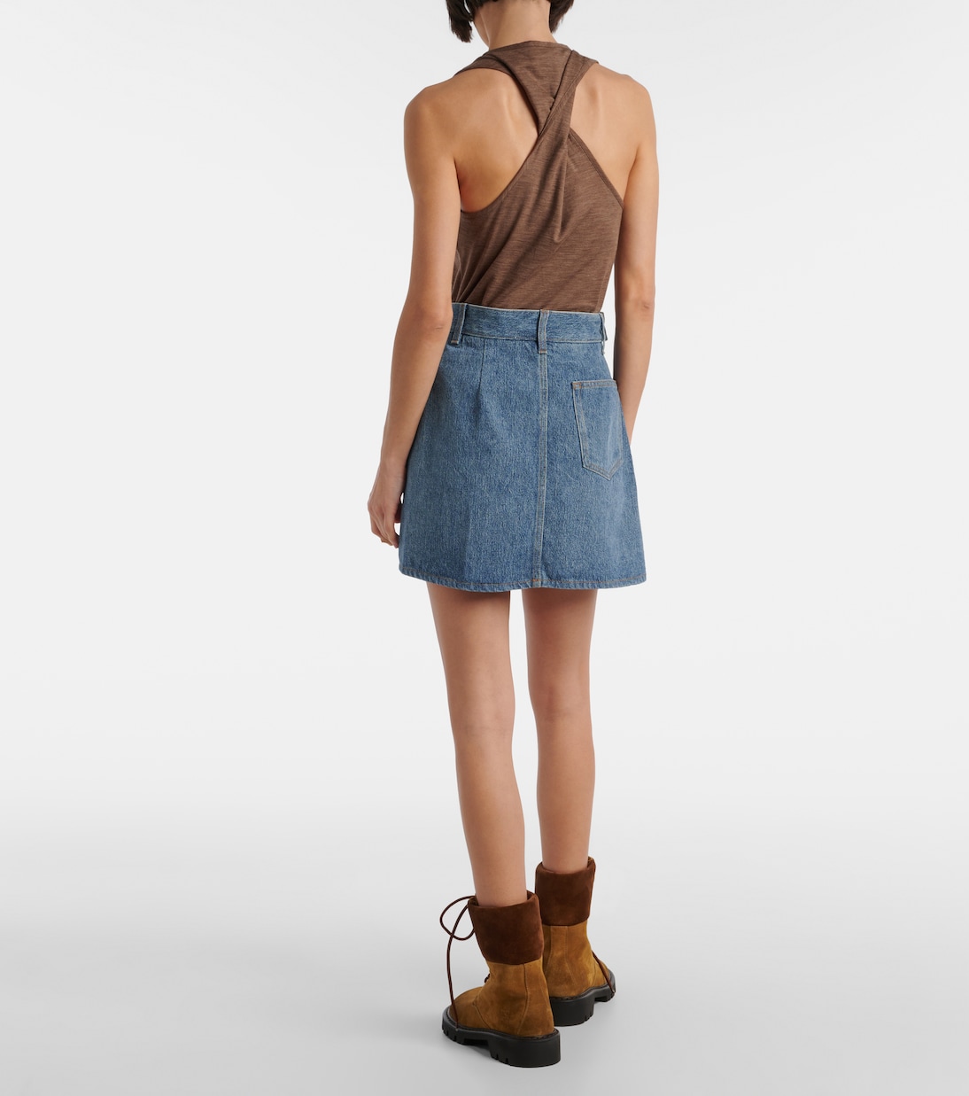 Mini-jupe en jean | Loewe
