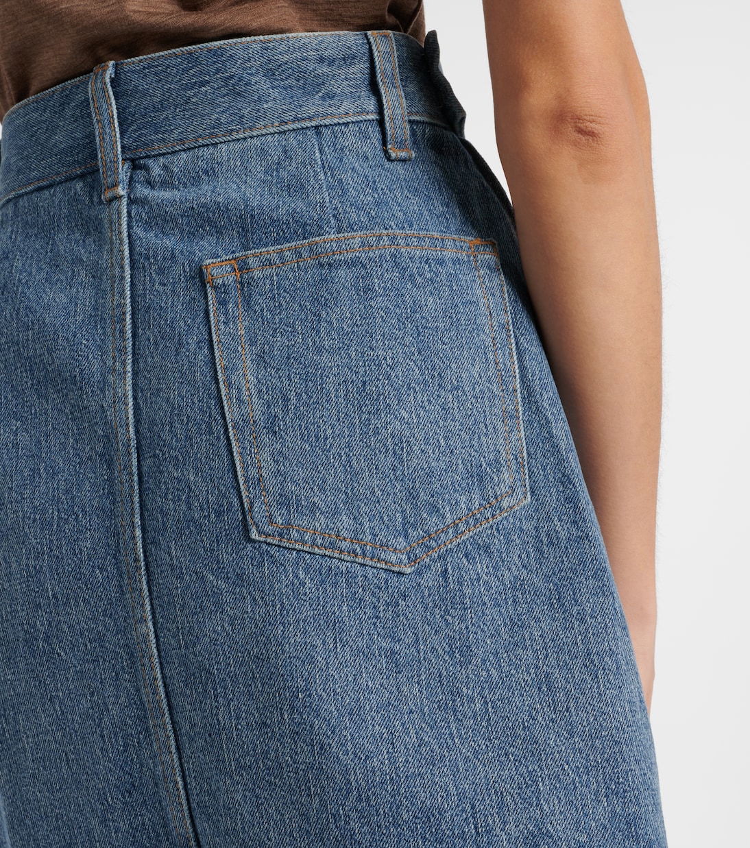 Mini-jupe en jean | Loewe
