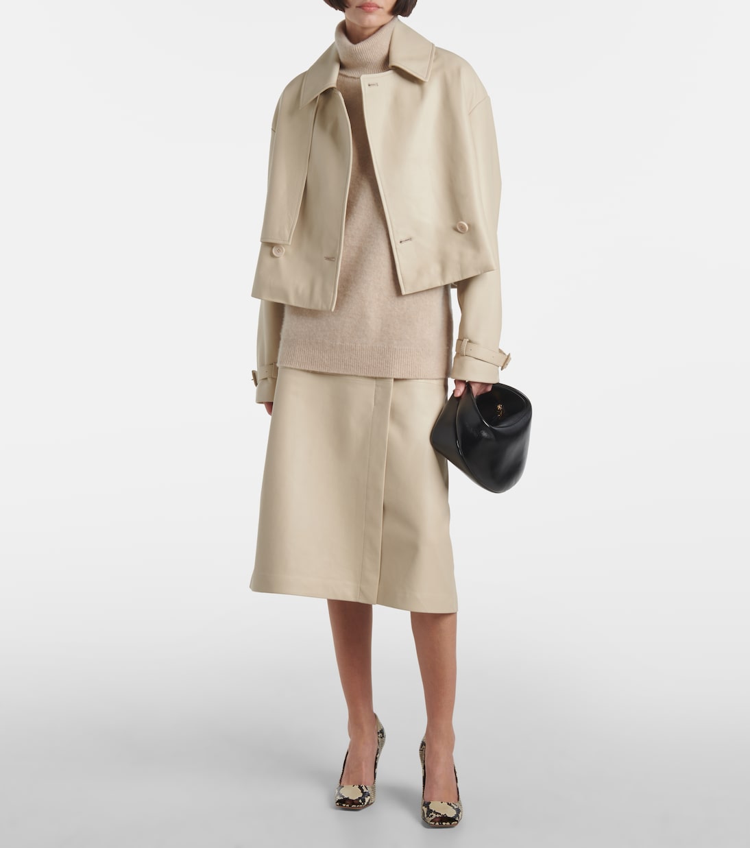 Gonna midi in pelle | Joseph